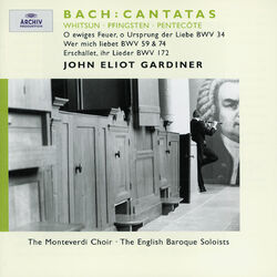 Cover of Bach, J.S.: Whitsun Cantatas BWV 172, 59, 74 & 34