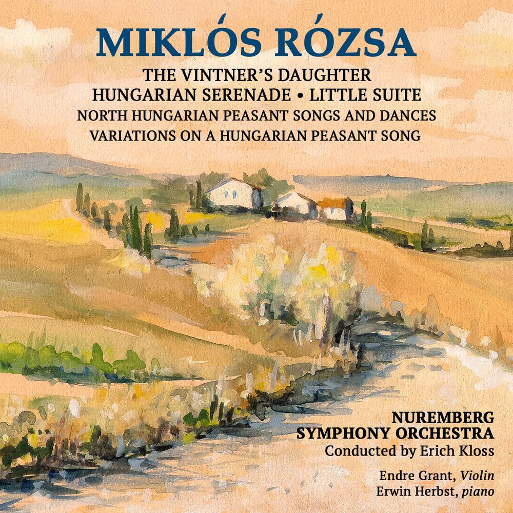 Picture of Milkos Rosa: Hungarian Serenade And Other works