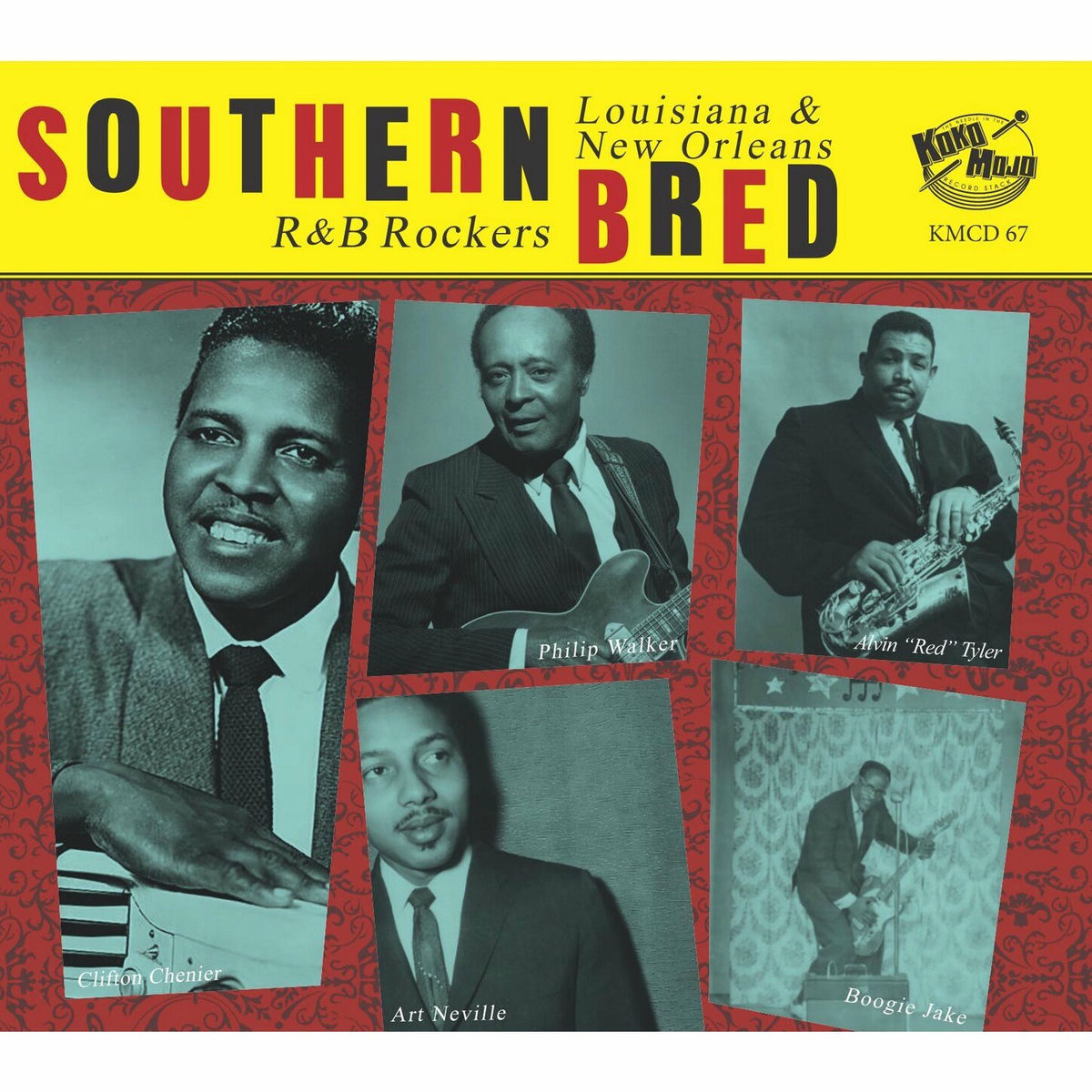 Album cover of Southern Bred, Vol. 17 - Louisiana and New Orleans R&B Rockers - Down Yonder We Go Ballin'