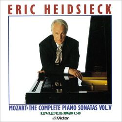 Cover of MOZART:THE COMPLETE PIANO SONATAS VOL. V