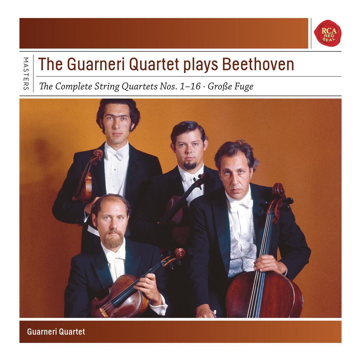 Album cover of The Guarneri Quartet Plays Beethoven (Remastered)