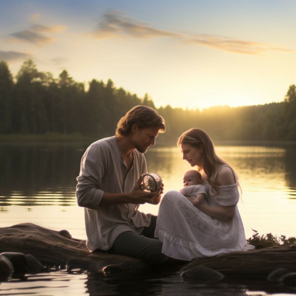 Picture of Waterside Baby Cradle Song: Music by the Glade