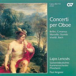 Cover of Vivaldi, Marcello, Bach: Concerti per Oboe