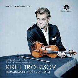 Cover of Mendelssohn violin concerto