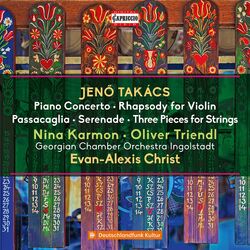 Cover of Takács: Orchestral Works