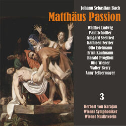 Cover of Bach: Matthäus Passion, BWV 244, Vol. 3