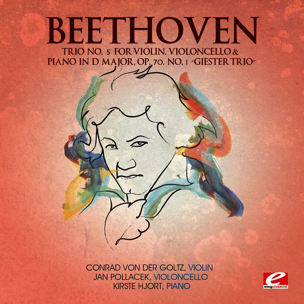 Picture of Beethoven: Trio No. 5 for Violin, Violoncello and Piano in D Major, Op. 70, No. 1 “Giester Trio” (Digitally Remastered)
