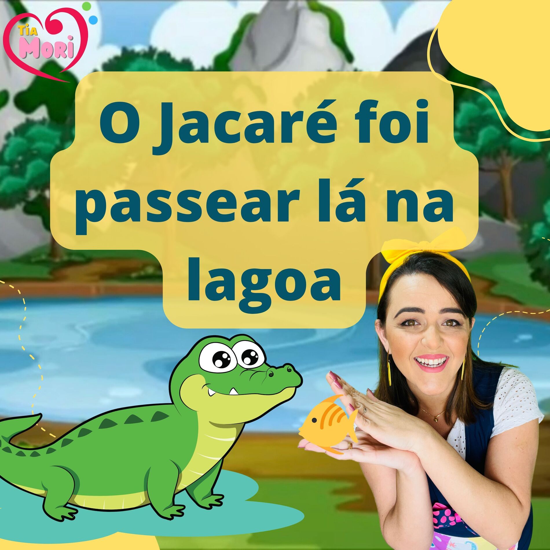 Album cover of O Jacaré Foi Passear Lá na Lagoa