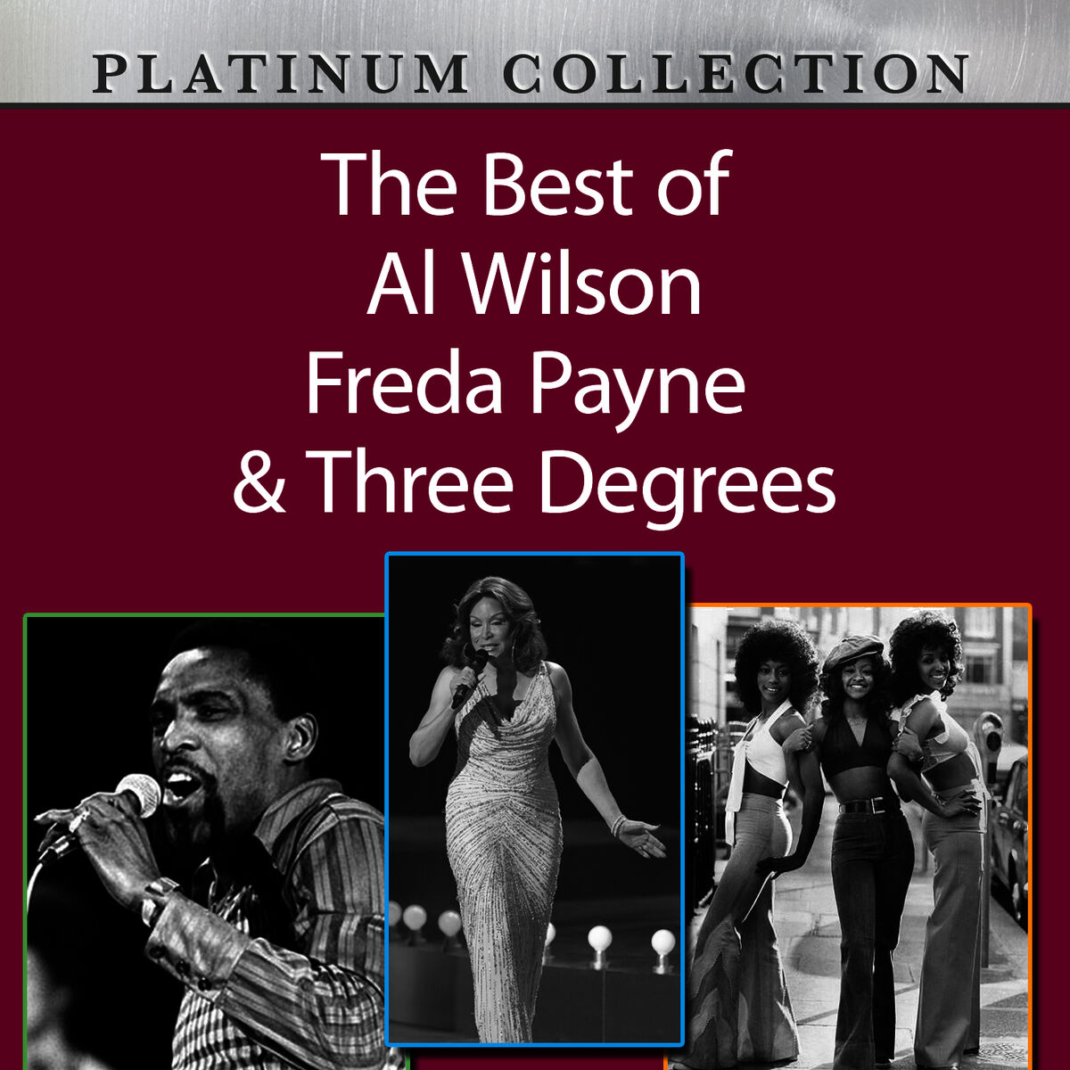 Album cover of The Best of Al Wilson, Freda Payne & Three Degrees
