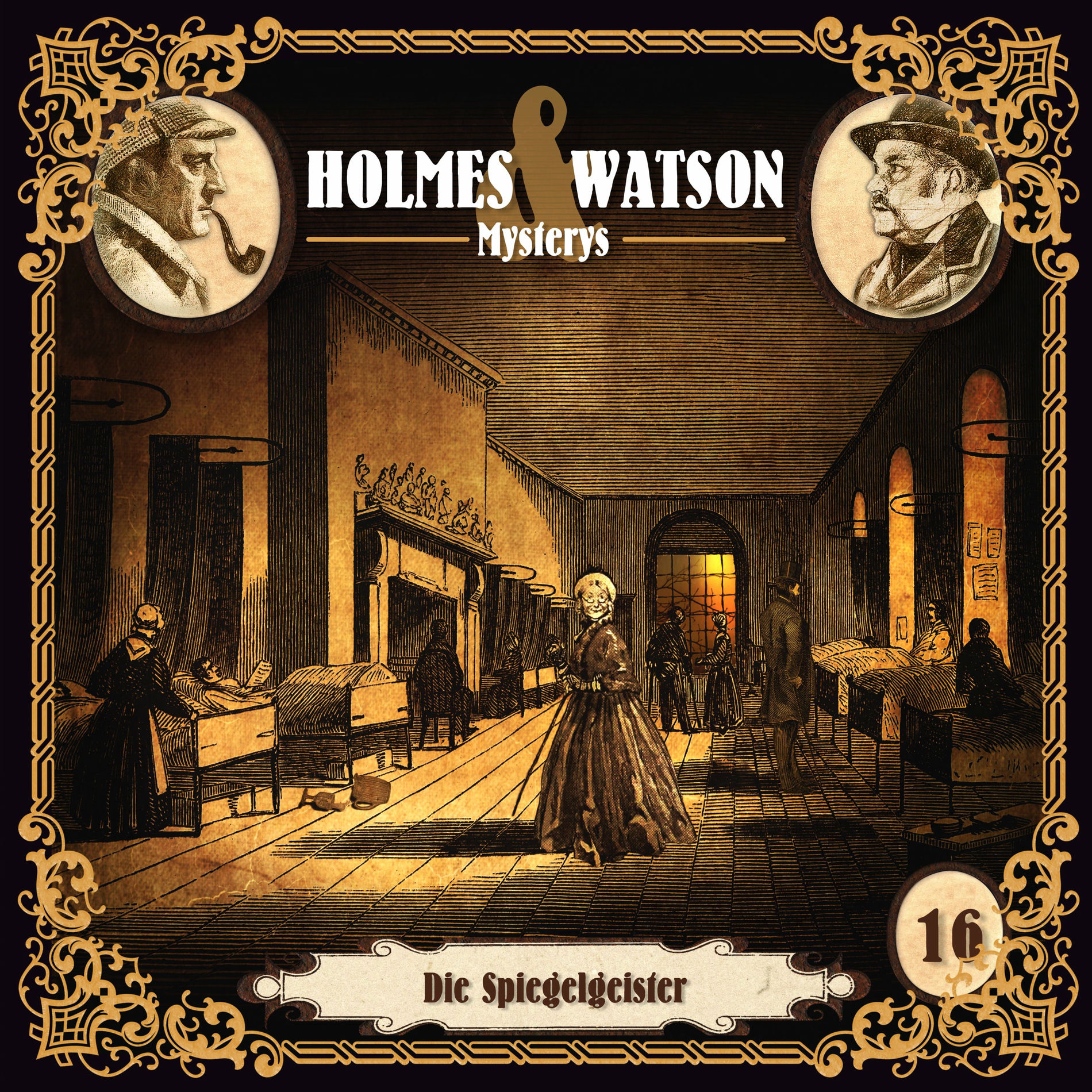Album picture of Holmes & Watson Mysterys Folge 16 - Die Spiegelgeister