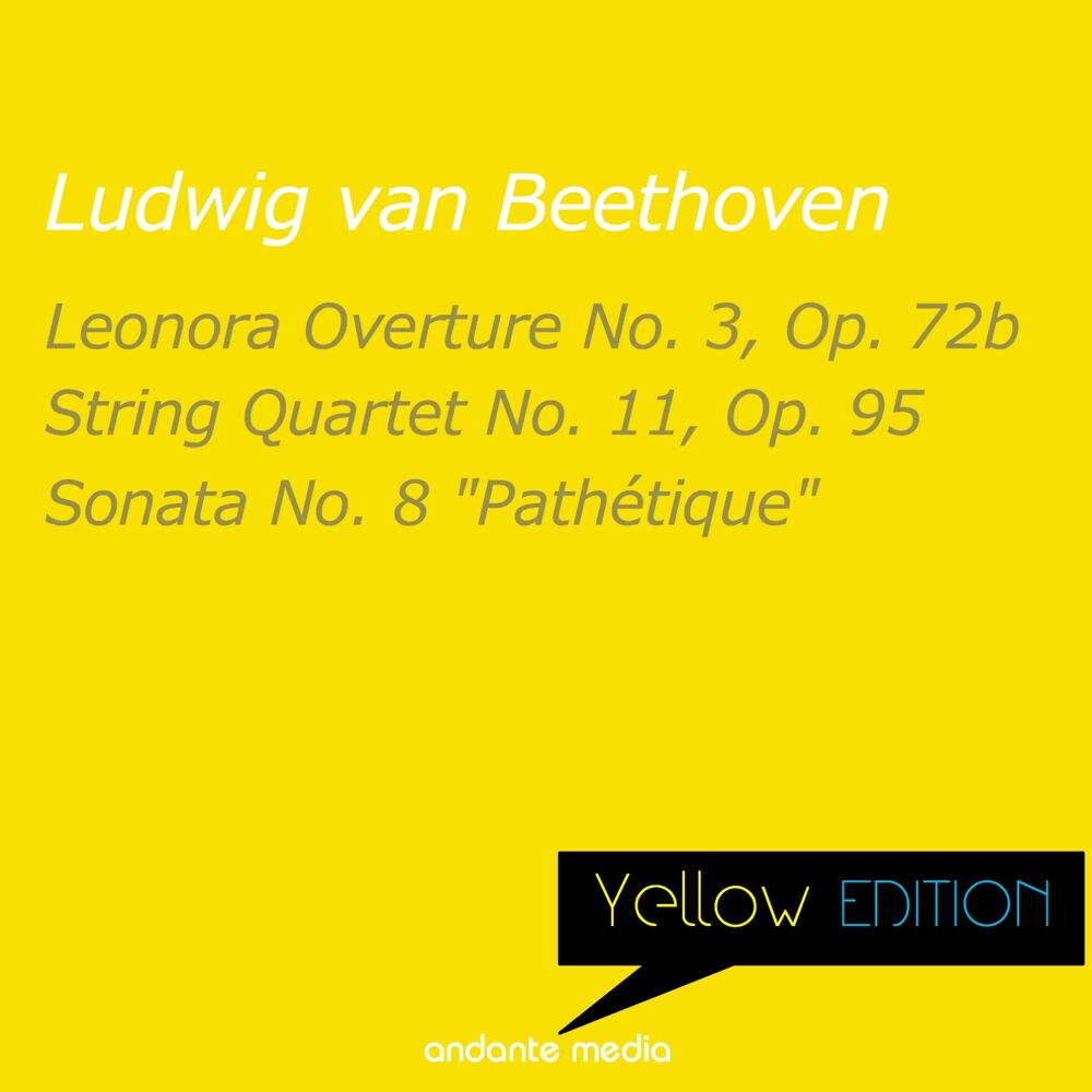 Picture of Yellow Edition - Beethoven: String Quartet No. 11, Op. 95 & Piano Sonata No. 8 "Pathétique"