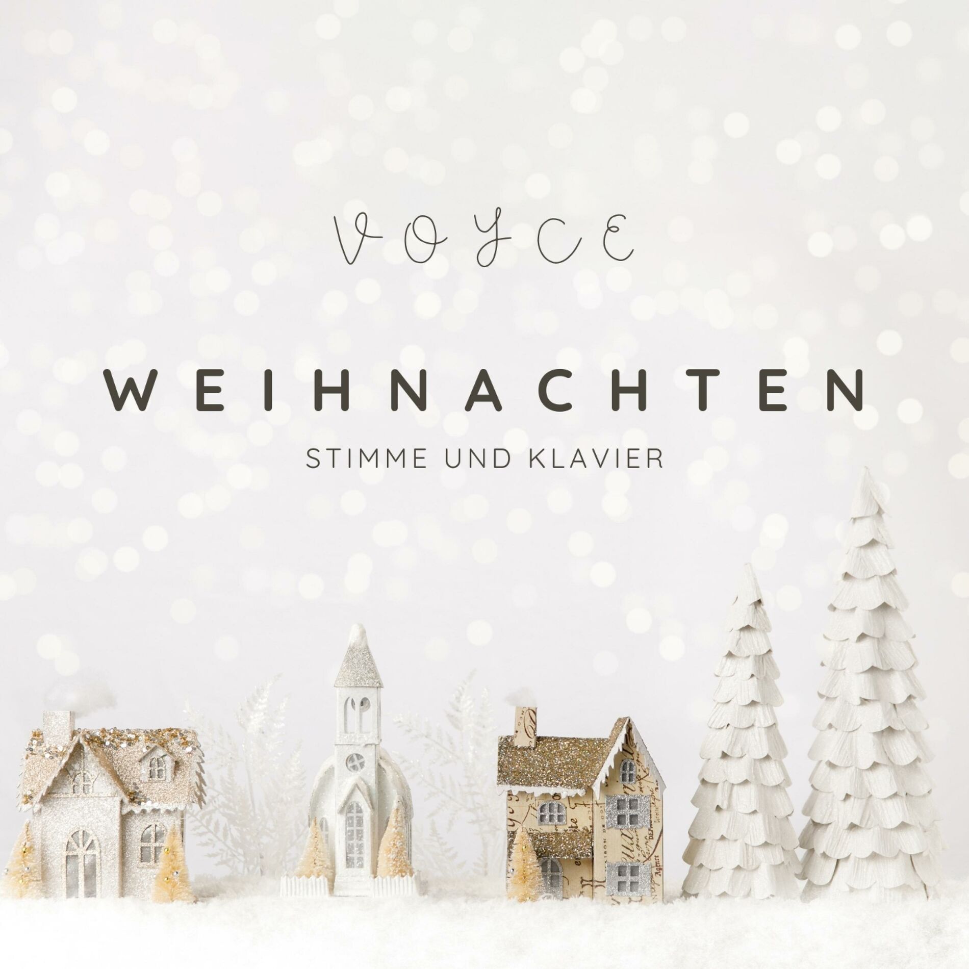 Album cover of Weihnachten, Stimme und Klavier