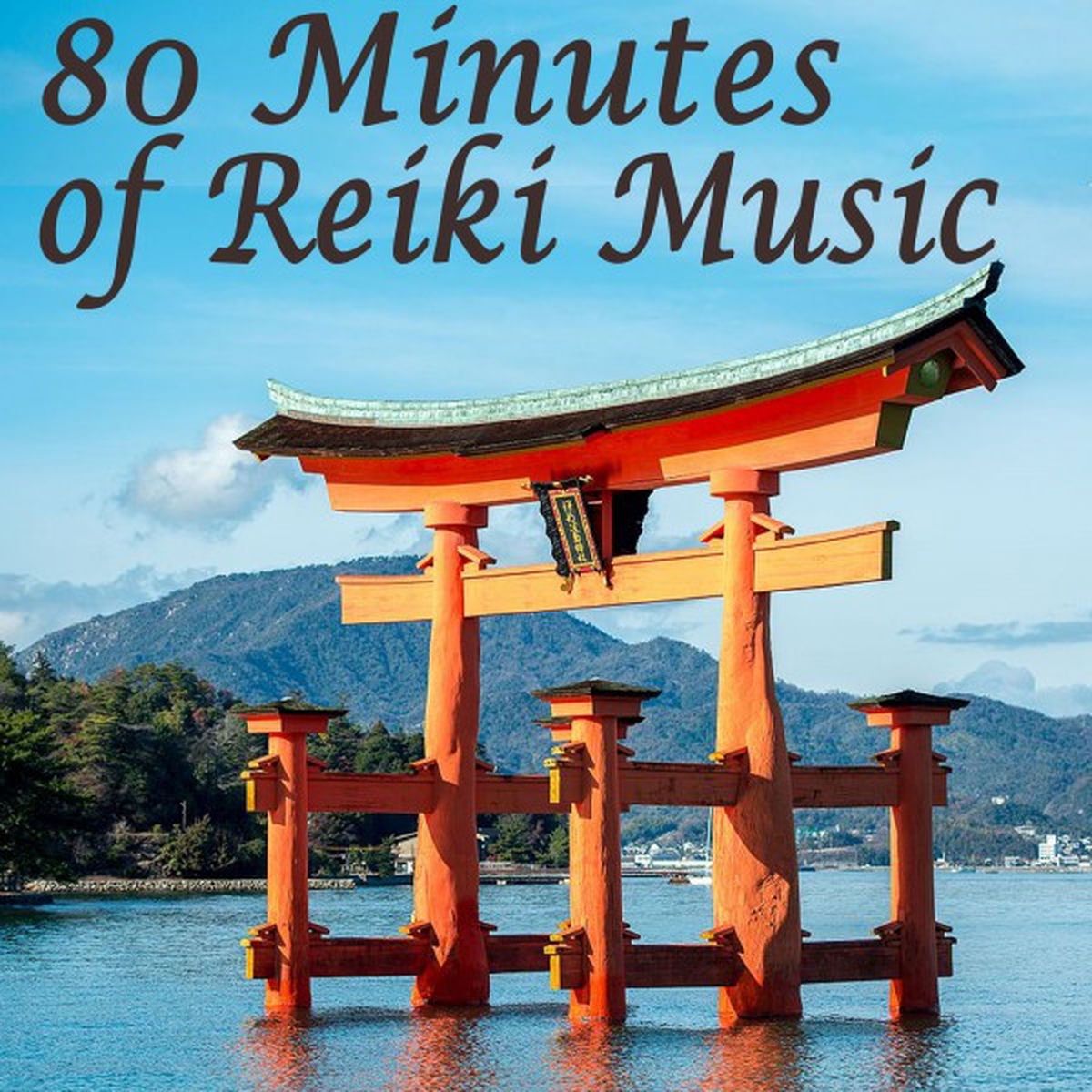 Album cover of 80 Minutes of Reiki Music, Asian Tibetan Singing Bowls for Reiki, Relaxation, Massage, Yoga & Spa