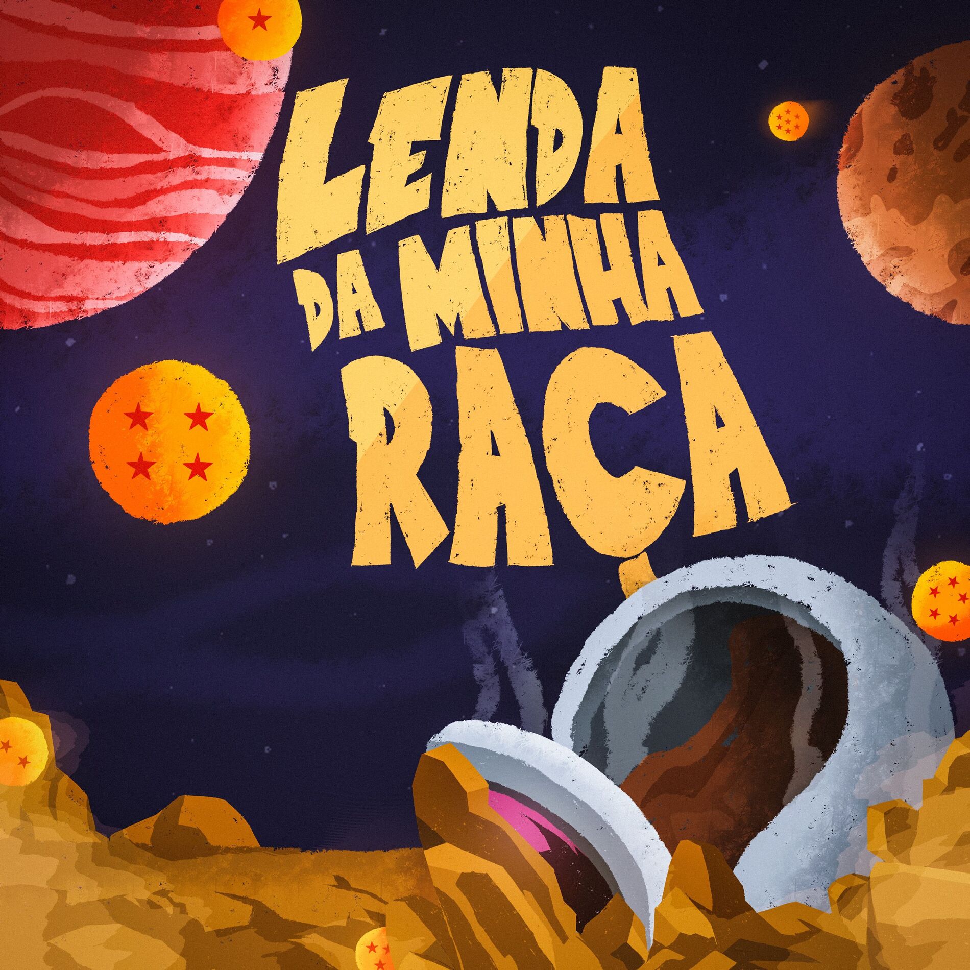Album cover of LENDA DA MINHA RAÇA (Dragon Ball Z)