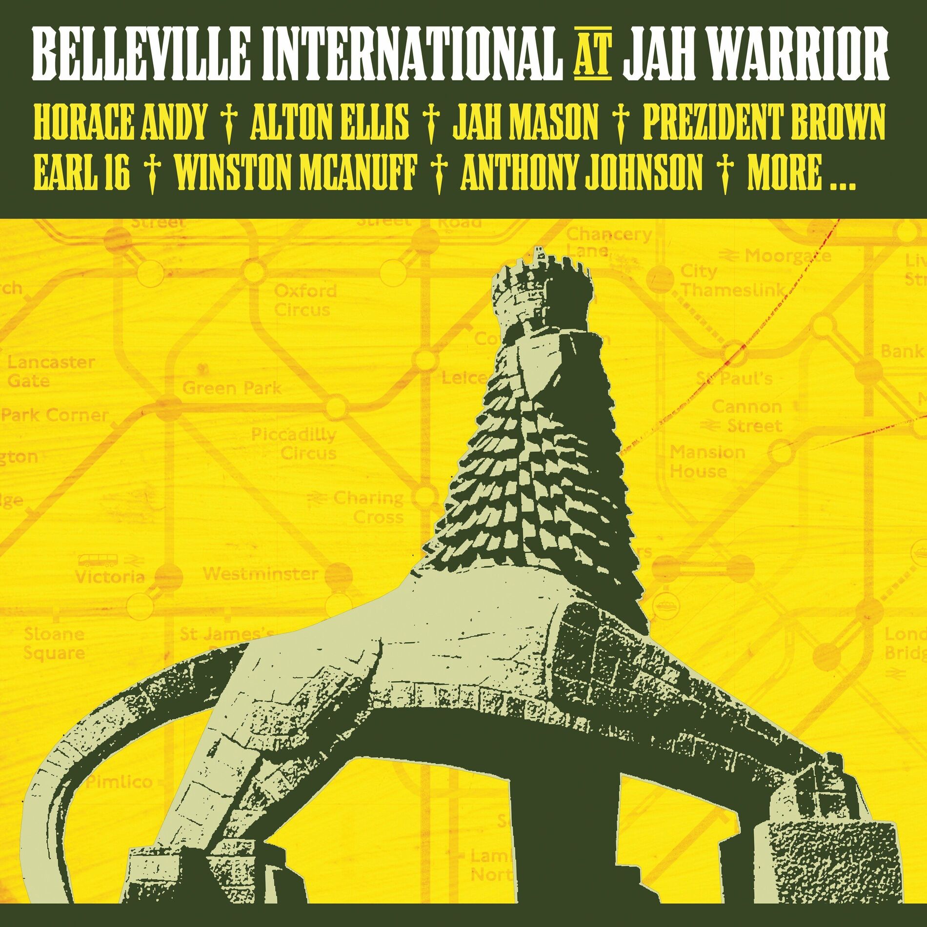 Album cover of Belleville International at Jah Warrior