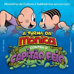 Cover of Turma da Mônica Contra Capitão Feio