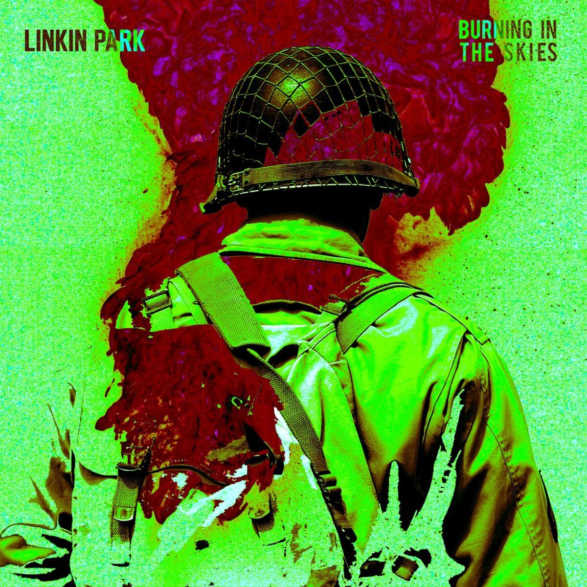 Album cover of Burning In The Skies