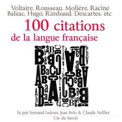 Cover of Cent citations de la langue française by undefined