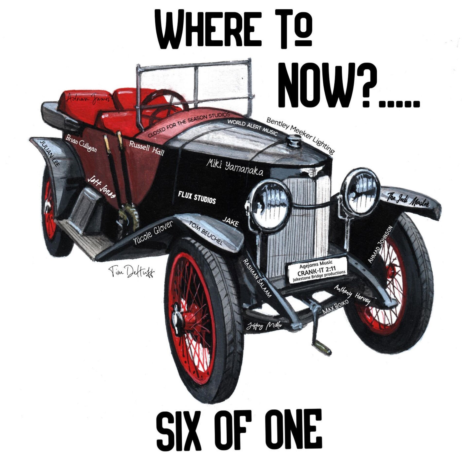 Album cover of Where To Now (feat. Tim DeHuff - Electric Guitar, Russell Hall, Miki Yamanaka, Ahmad Johnson, Nicole Glover, Julian Lee, Jeffery M