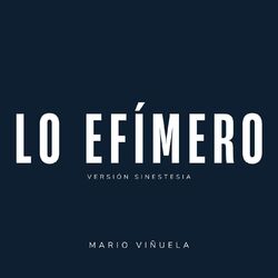 Cover of Lo efímero (Versión Sinestesia)