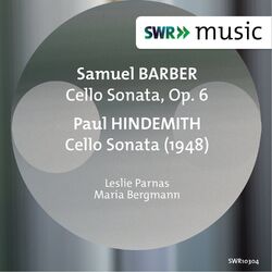 Cover of Barber & Hindemith: Cello Sonatas