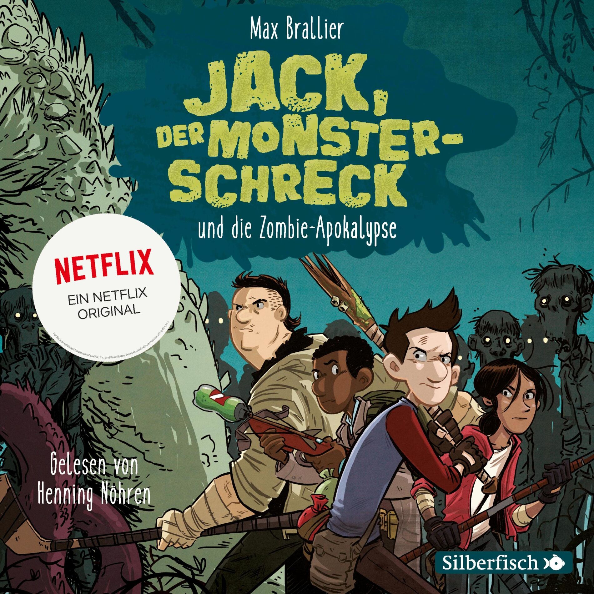 Album cover of Jack, der Monsterschreck 1: Jack, der Monsterschreck, und die Zombie-Apokalypse (Ein Netflix-Original)