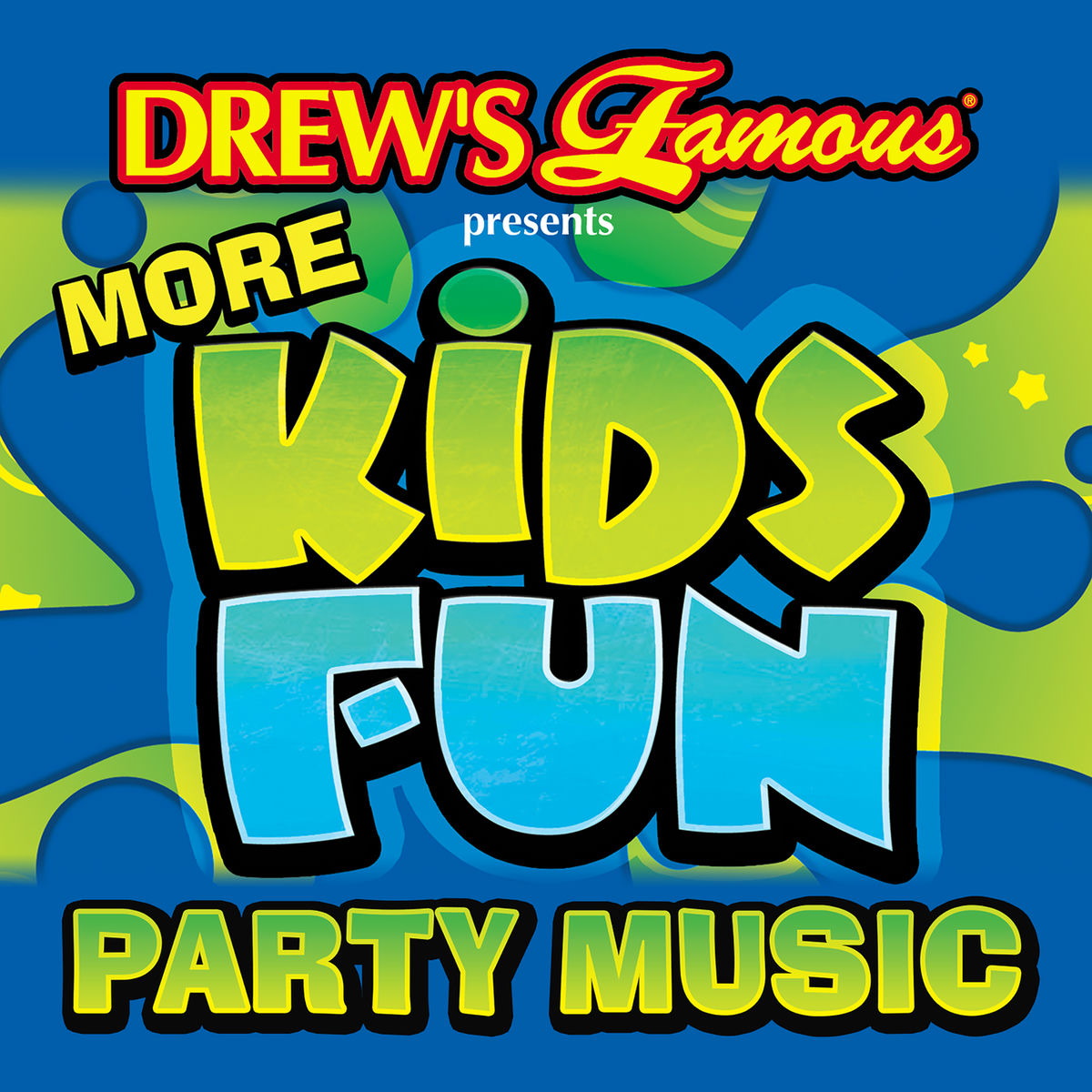 Album cover of Drew's Famous Presents More Kids Fun Party Music