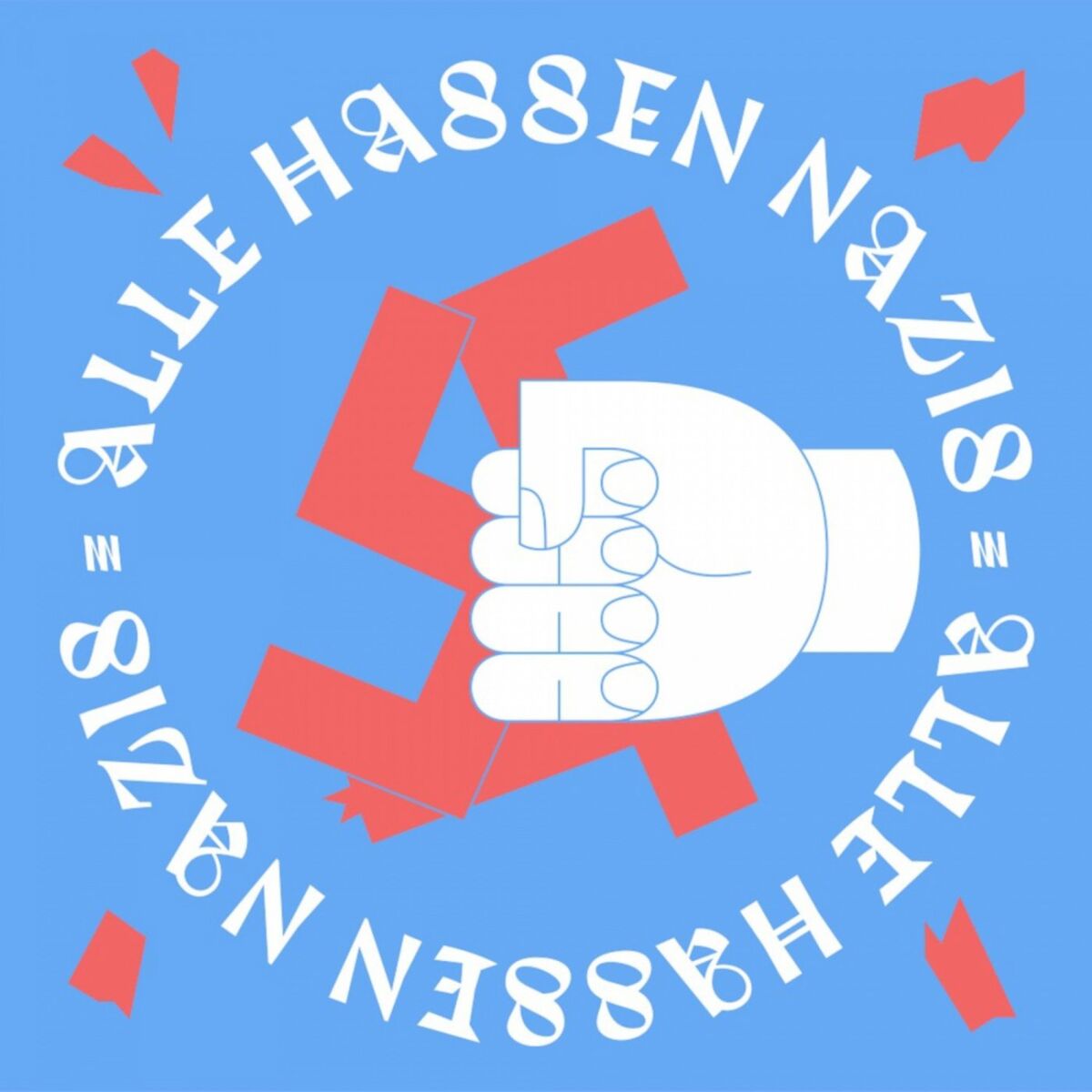 Album cover of Alle hassen Nazis