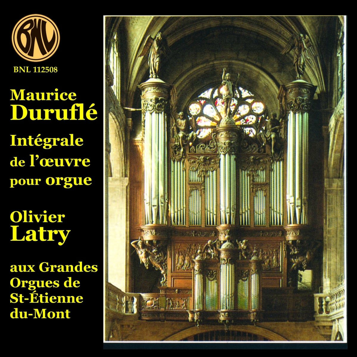 Album cover of Intégrale orgue