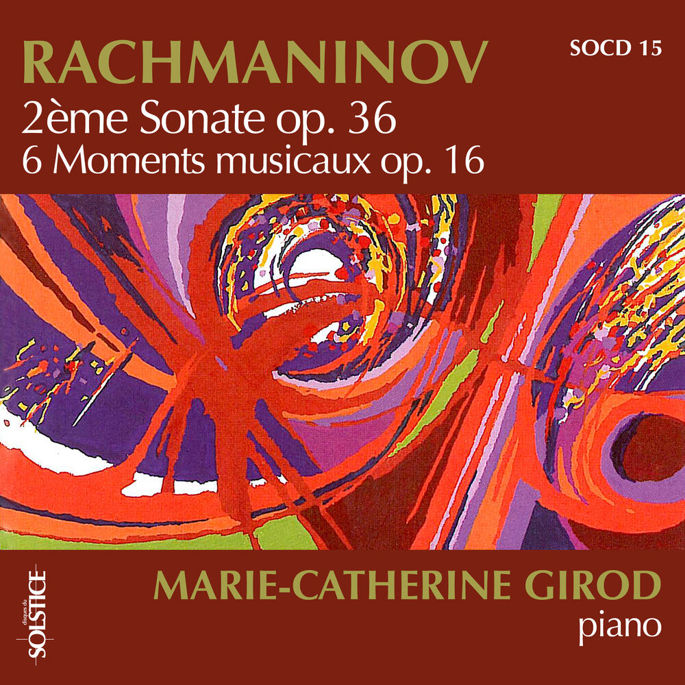 Picture of Rachmaninoff: Sonata No. 2 in B-Flat Minor, Op. 36 & 6 Moments Musicaux, Op. 16