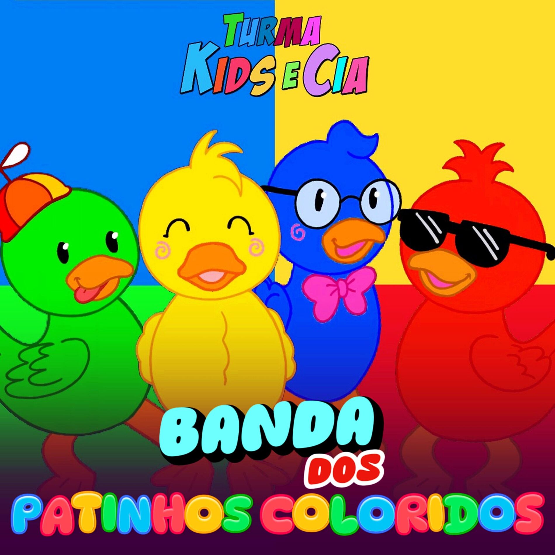Album cover of Banda dos Patinhos Coloridos