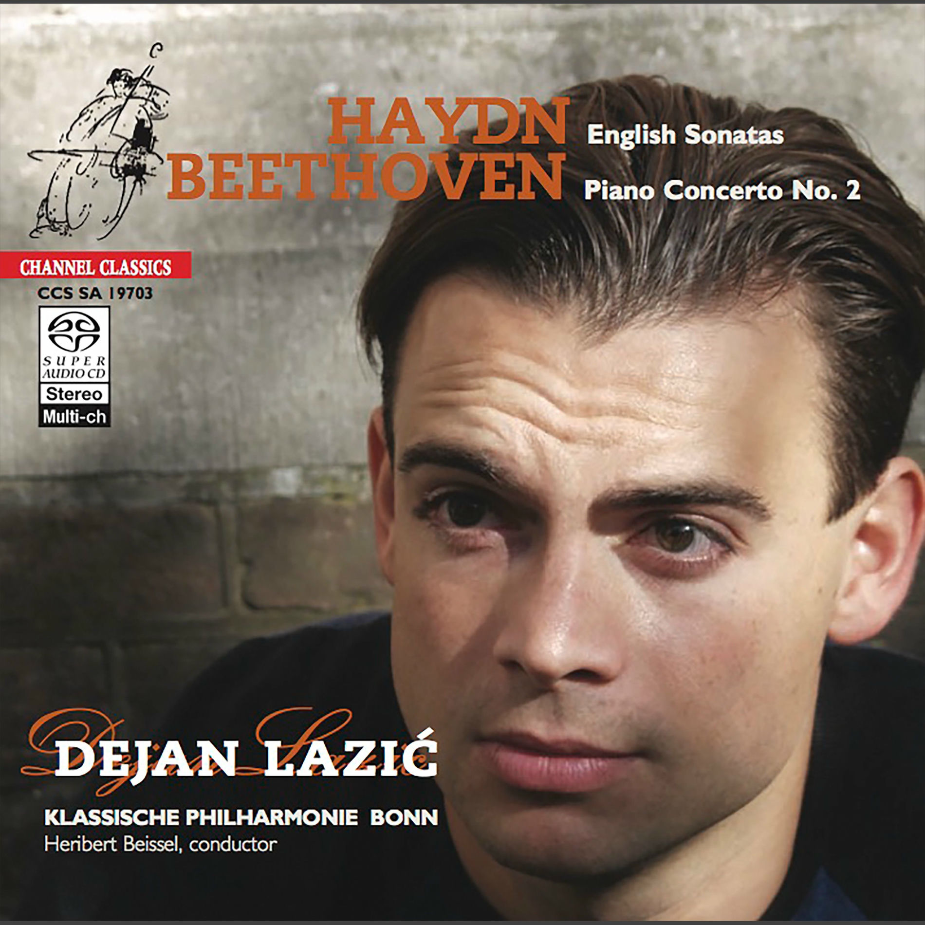 Album cover of Haydn: English Sonatas - Beethoven: Piano Concerto No. 2