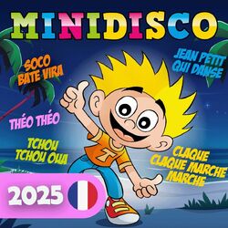 Cover of Minidisco 2025, Comptines Françaises
