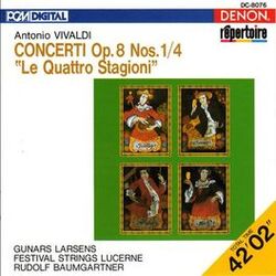 Cover of Vivaldi: Concerti Op. 8 Nos. 1-4 "Le Quattro Stagioni"
