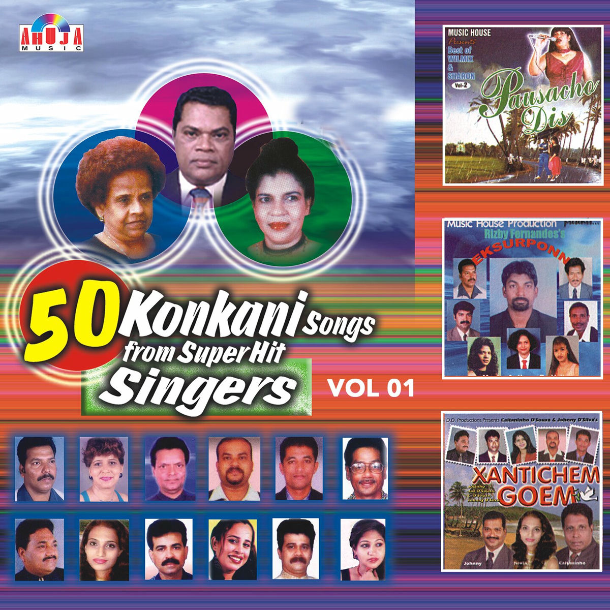 Album cover of 50 Konkani Songs From Superhit Singers, Vol. 01