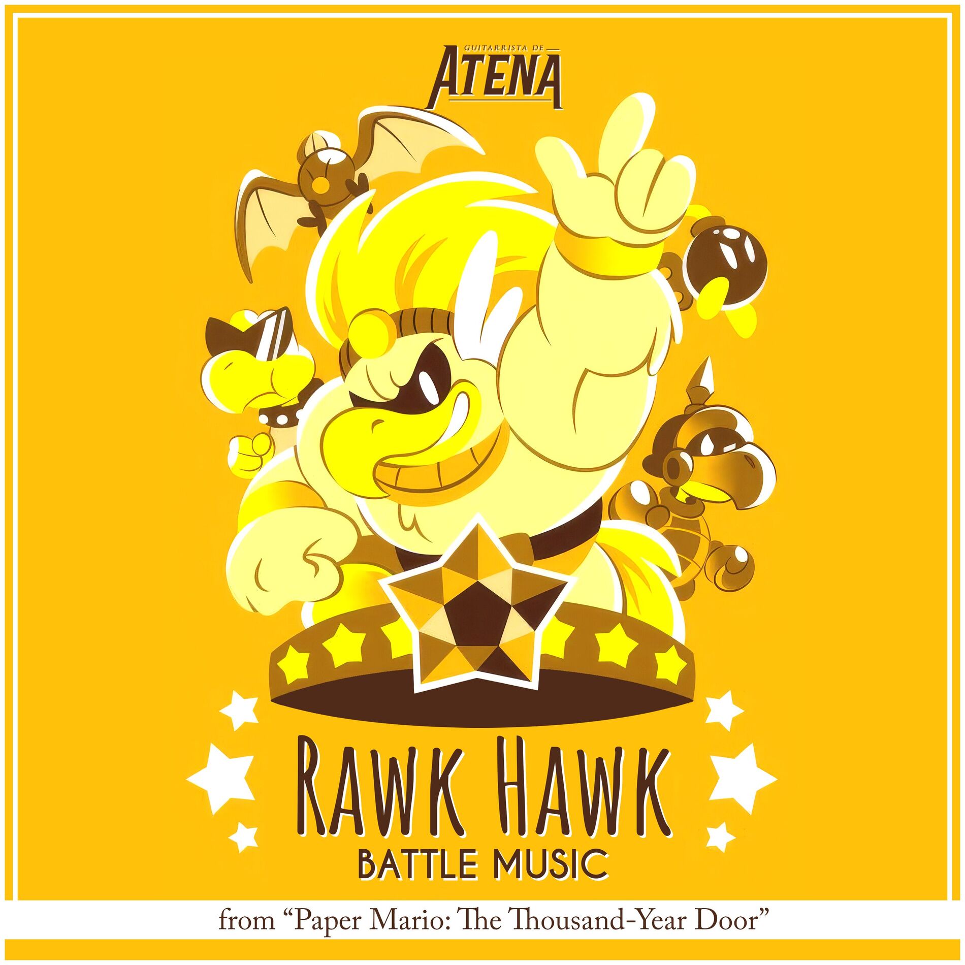 Album cover of Rawk Hawk Battle Music (From 