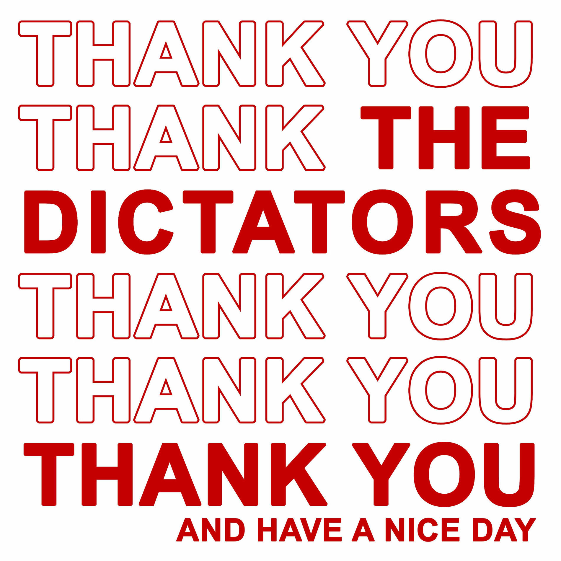 Album cover of Thank You And Have A Nice Day