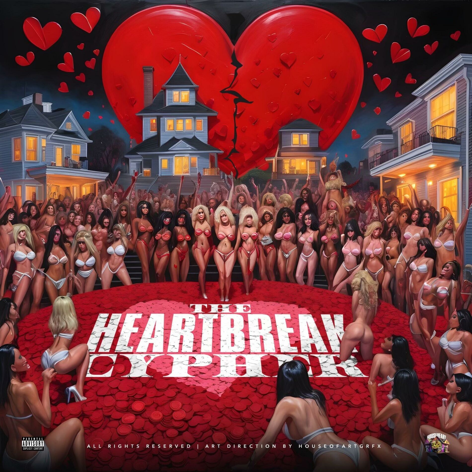 Album cover of HeartBreak Cypher (feat 5star SturdyYoungin & Pgs Spence) Radio Edit