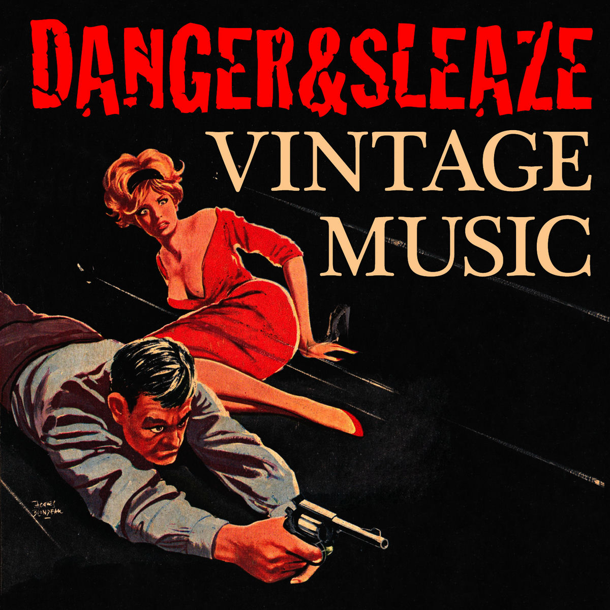 Album cover of Danger & Sleaze Vintage Music