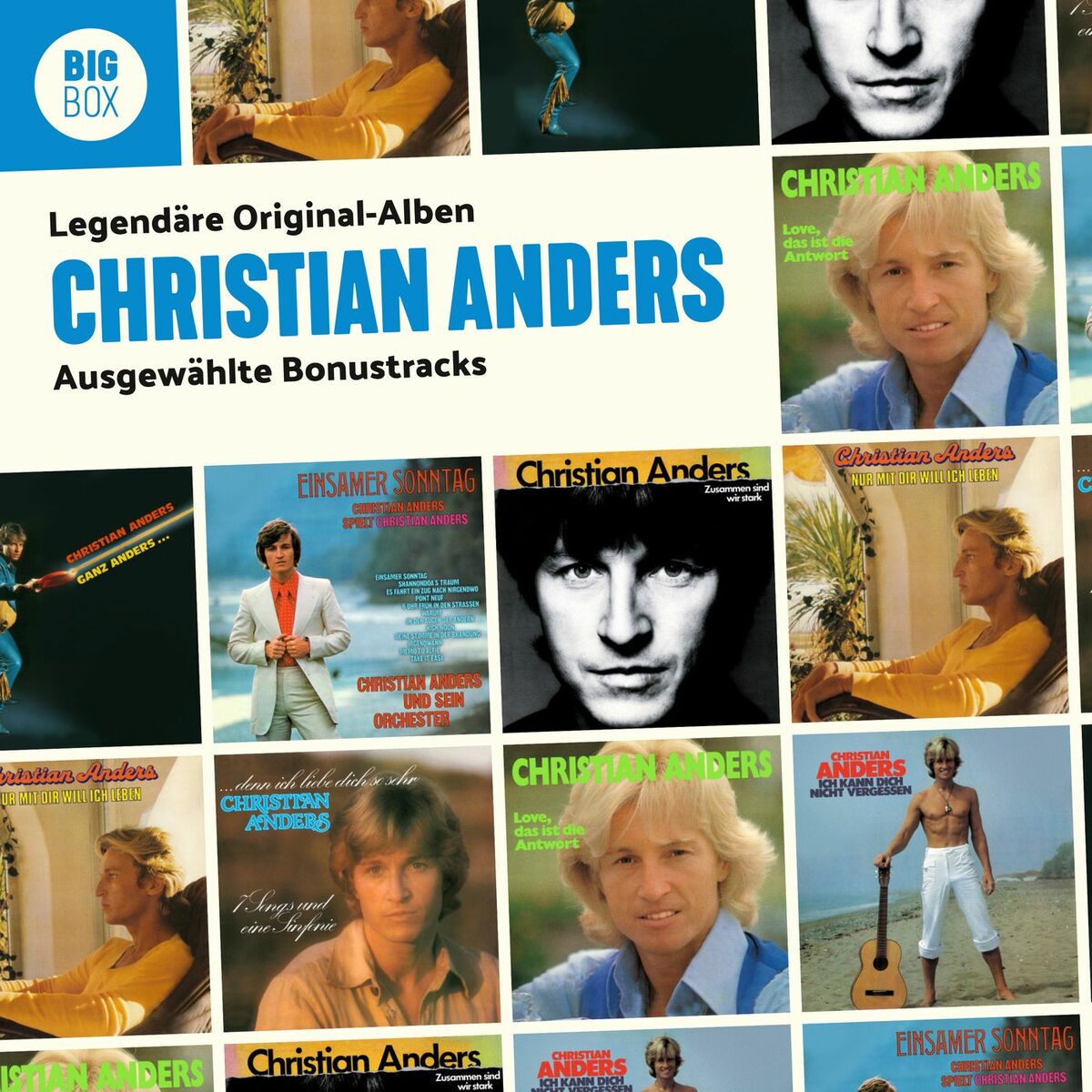 Album cover of BIG BOX - Legendäre Original-Alben - Christian Anders