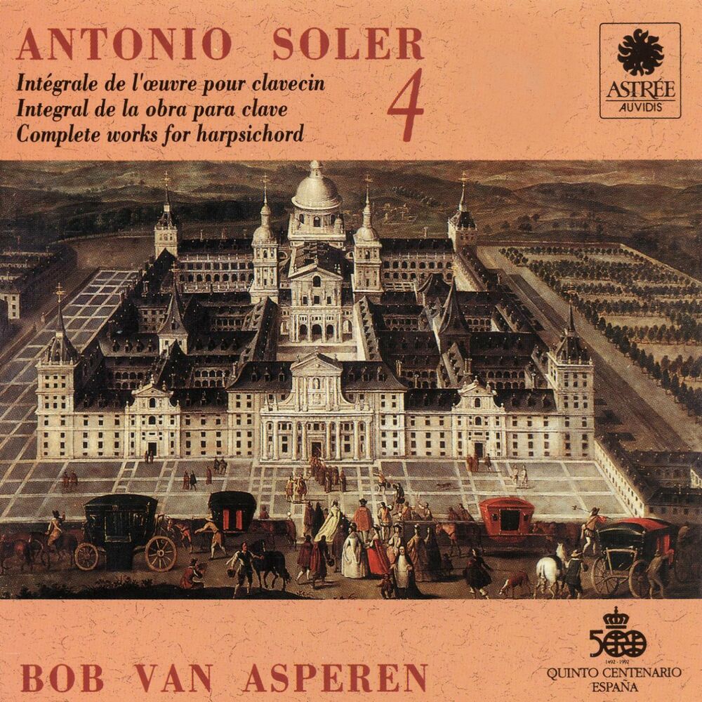 Picture of Soler: L'œuvre pour clavecin, Vol. 4 (Clavecin Michael Johnson, Fontmell Magna, 1979, d'après Pascal Taskin, Paris 1764)