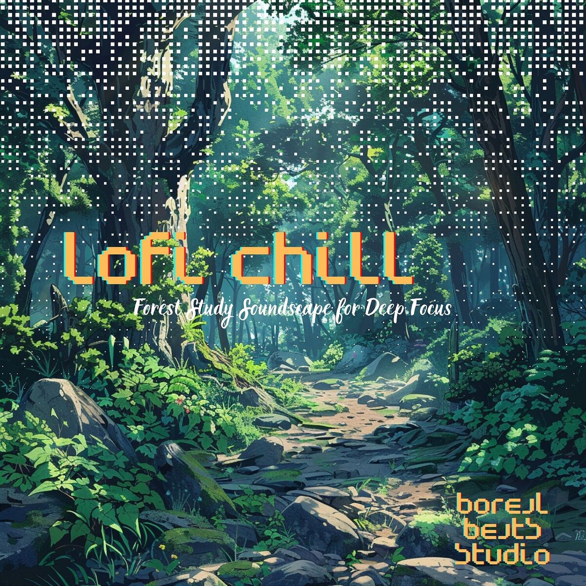 Album cover of LoFi Chill: Forest Study Soundscape for Deep Focus