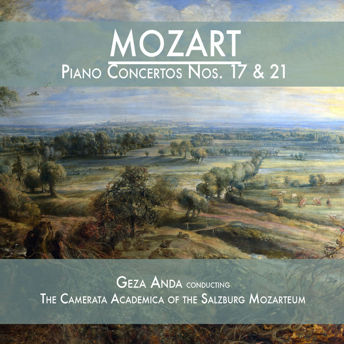 Album cover of Mozart: Piano Concertos Nos. 17 & 21
