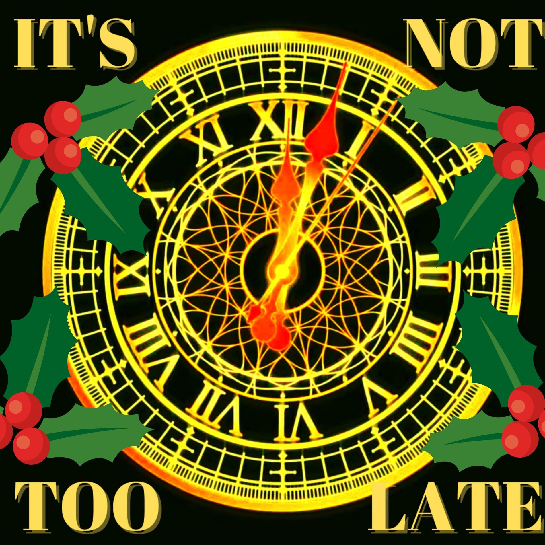 Album cover of It's not too late (Christmas Time clock Version)