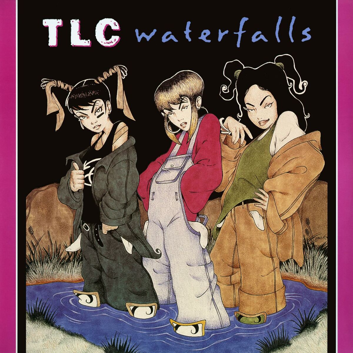 Album cover of Waterfalls (Remixes)