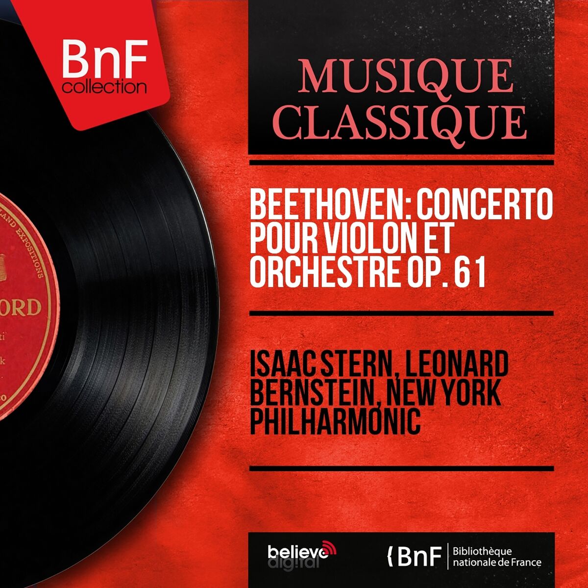 Album cover of Concerto pour violon et orchestre in D Major, Op. 61: III. Rondo. Allegro
