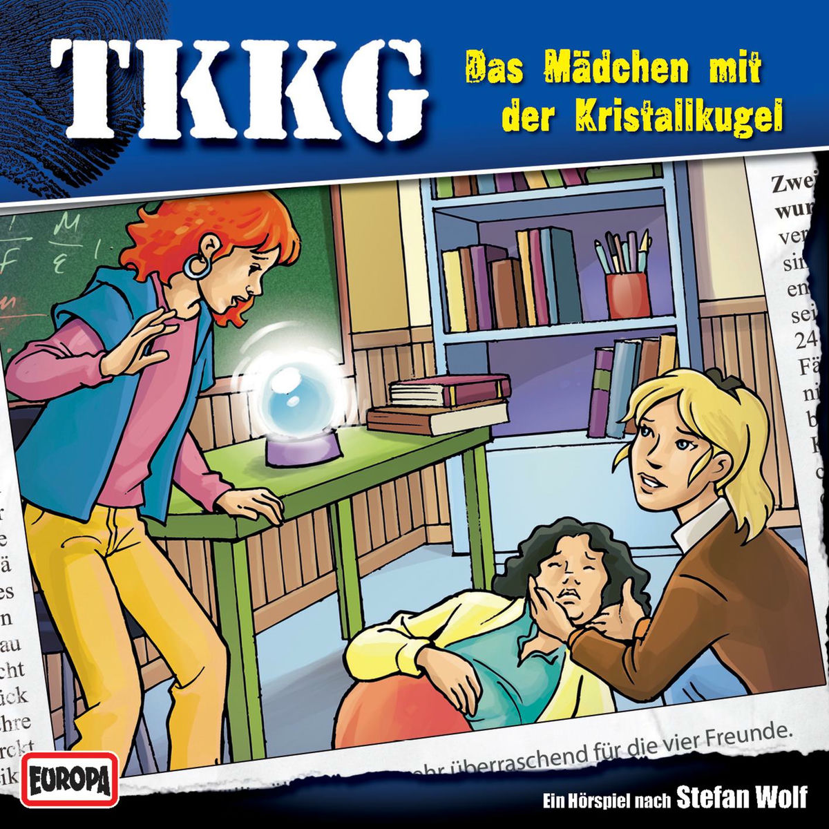 Album cover of 166 - Das Mädchen mit der Kristallkugel