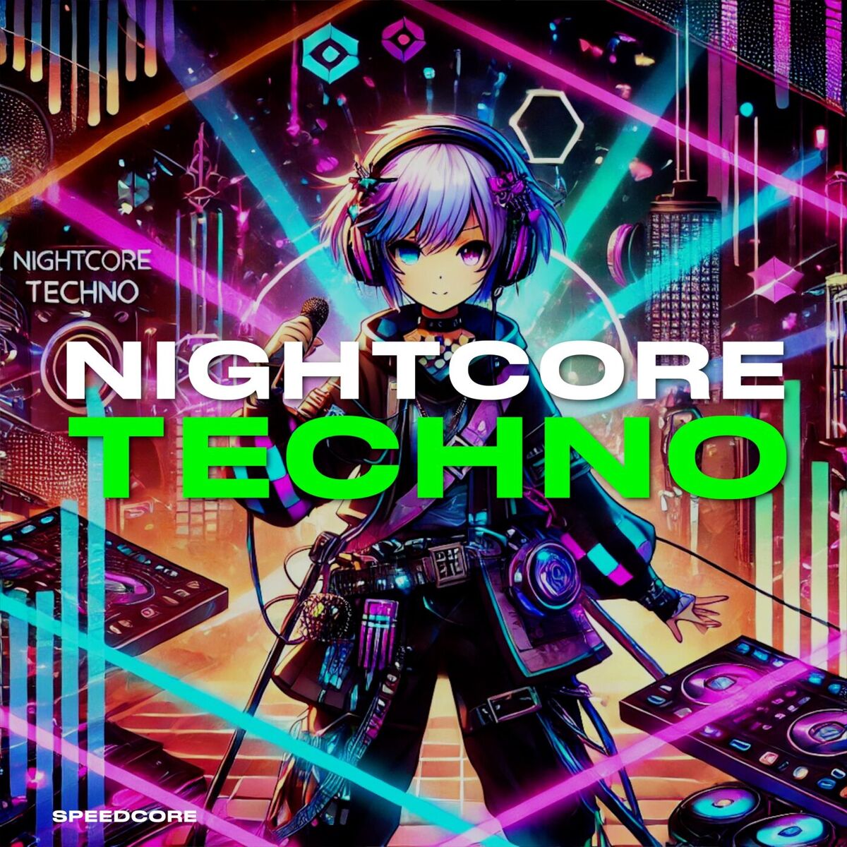 Album cover of Nightcore Techno