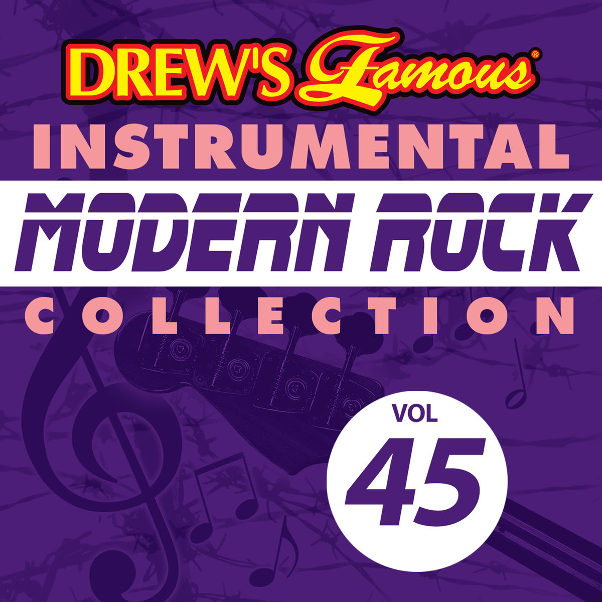 Album cover of Drew's Famous Instrumental Modern Rock Collection (Vol. 45)