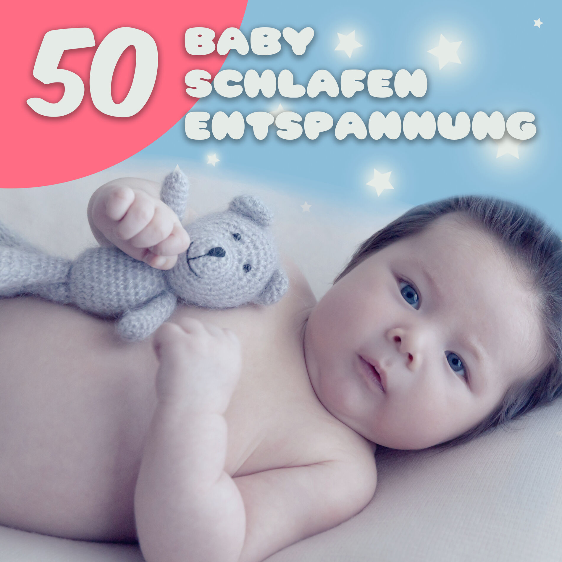 Album cover of 50 Baby Schlafen Entspannung - New Age Meditationsmusik mit Heilwasser, Naturgeräusche, Instrumental Wiegenlieder für Kinder